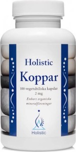 Copper 2mg 100 capsules Holistic
