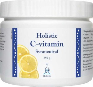 Vitamine C Magnesium L-ascorbaatpoeder C-vitamine Syraneutraal 1000 mg 250 g Holistisch
