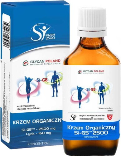 Organic silicon Si-G5 2500+ concentrate 50ml Glycan Group