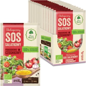 (MIN 15) TOMATO-GARLIC SALAD SAUCE BIO 10 g - DARY NATURY