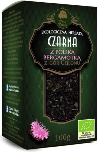 SCHWARZER TEE MIT POLNISCHEM BERGAMOT BIO 100 g - DARY NATURY