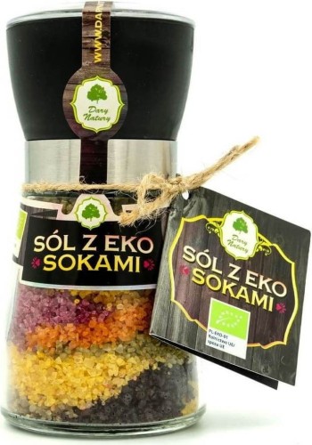 Salt with vegetable and fruit juice BIO 200 g - Dary Natury