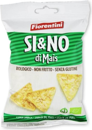 CORN CRISPS PIRAMIDS WITH SEA SALT GLUTEN-FREE BIO 20 g - FIORENTINI