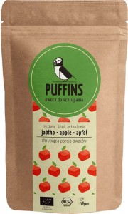 DRIED APPLE BIO 40 g - PUFFINS