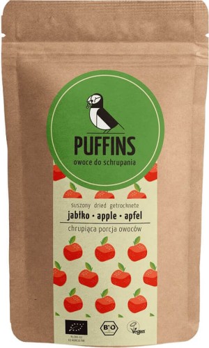 DRIED APPLE BIO 40 g - PUFFINS