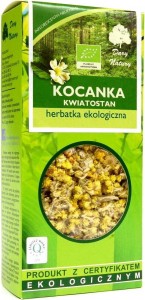 HERBATKA Z KWIATOSTANU KOCANKI BIO 25 g - DARY NATURY