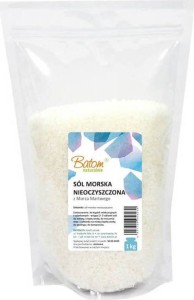 SEL DE MER NON PURIFIÉ (BAIN) 1 kg - BATOM