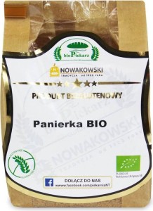 BREADCRUMBS GLUTEN-FREE BIO 300 g - BIOPIEKARZ NOWAKOWSKI TRADYCJA