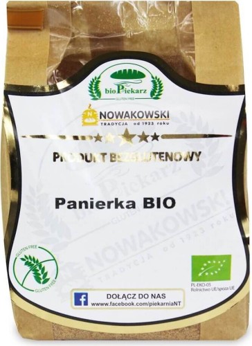 BREADCRUMBS GLUTEN-FREE BIO 300 g - BIOPIEKARZ NOWAKOWSKI TRADYCJA