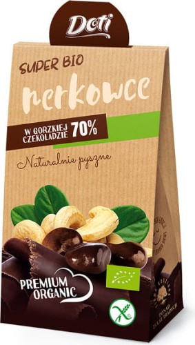 CASENOTEN IN DESSERT CHOCOLADE GLUTENVRIJ BIO 60 g - DOTI
