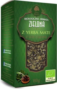 GREEN TEA WITH YERBA MATE BIO 80 g - DARY NATURY