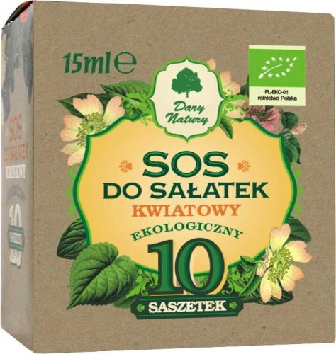 SAUCE POUR SALADE DE FLEURS BIO 15 ml - DARY NATURY