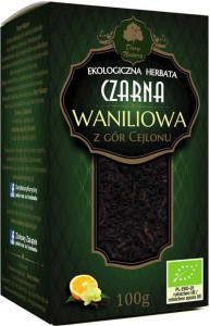BLACK TEA VANILLA BIO 100 g - DARY NATURY