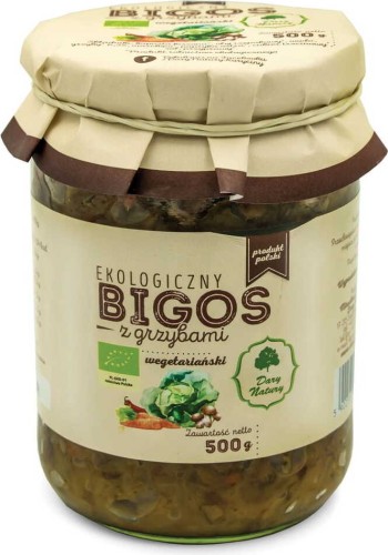BIGOS VÉGÉTARIEN AUX CHAMPIGNONS BIO 500 g - DARY NATURY