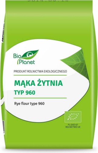 Harina de centeno tipo 960 BIO 1 kg - BIO PLANET