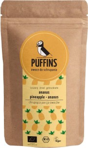 DRIED PINEAPPLE BIO 40 g - PUFFINS