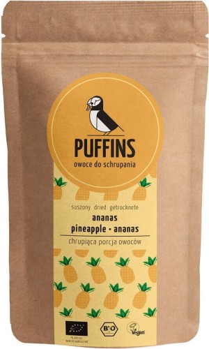 DRIED PINEAPPLE BIO 40 g - PUFFINS