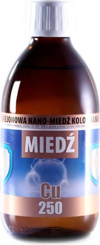 Niet-ionisch nano koper Cu 250 25ppm 300ml Pro Aktiv