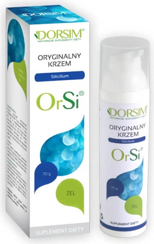 Origineel silicium in Silicilium OrSi 70ml Dorsim gel