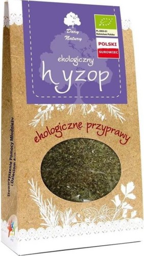 HYSSOP BIO 30 g - DARY NATURY