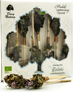 TEA ON A STICK RELAX BIO (8 x 2,3 g) - DARY NATURY