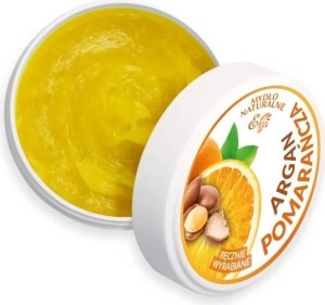 Mydło 100% naturalne Argan & pomarańcza 80g ETJA