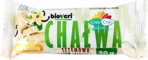 SESAME halva à la vanille BIO 50 g - CROC-CRAC (BIOVERI)