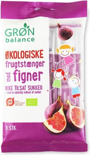 SNACK FOR CHILDREN FIGS BIO 100 g (5 x 20 g) - GRON BALANCE