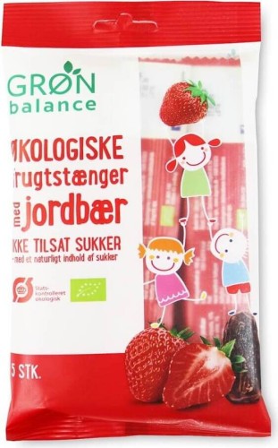 SNACKS POUR ENFANTS FRAISE BIO 100 g (5 x 20 g) - GRON BALANCE