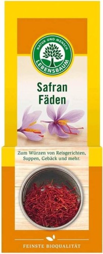 SAFFRON THREAD BIO 0,5 g - LEBENSBAUM