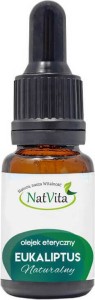 Natuurlijke eucalyptus etherische olie 10ml NatVita