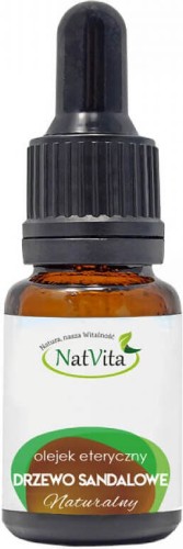 Huile essentielle de bois de santal naturel 10ml NatVita