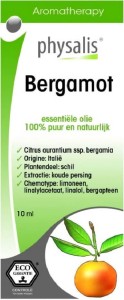 OLEJEK ETERYCZNY BERGAMOTKA (BERGAMOTE) ECO 10 ml - PHYSALIS
