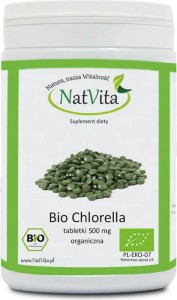 Bio Chlorella 500mg 30g 60 tabletten NatVita