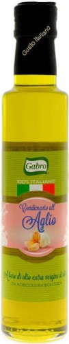 OLIVE OIL WITH GARLIC BIO 250 ml - GABRO