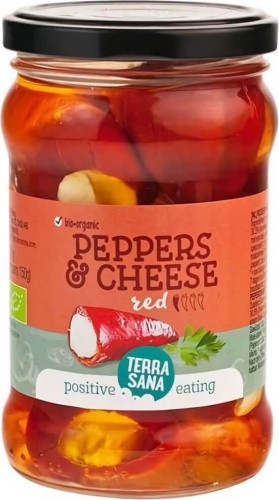 RED PEPPERS WITH CHEESE BIO 270 g - TERRASANA