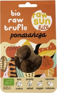 ORANGE TRUFFLES BIO 105 g - RAW SUN BITE