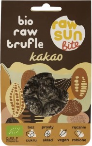COCOA TRUFFLES BIO 105 g - RAW SUN BITE