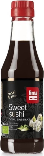 ZOETE SOJASAUS VOOR SUSHI BIO 250 ml - LIMA