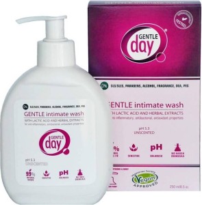 Intimate hygiene gel with lactic acid and herb extracts 250 ml - Gentle Day