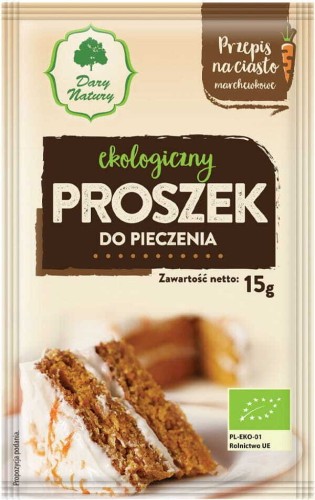 PROSZEK DO PIECZENIA BIO 15 g - DARY NATURY