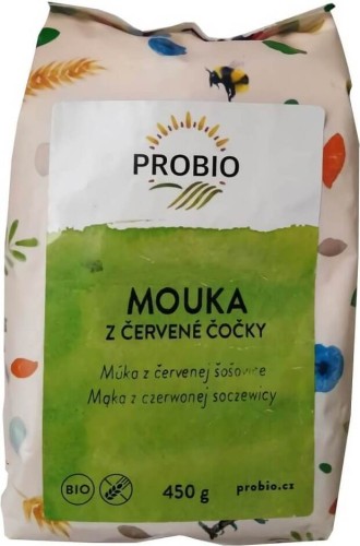 FLOUR OF RED LENTIL GLUTEN-FREE BIO 450 g - PROBIO