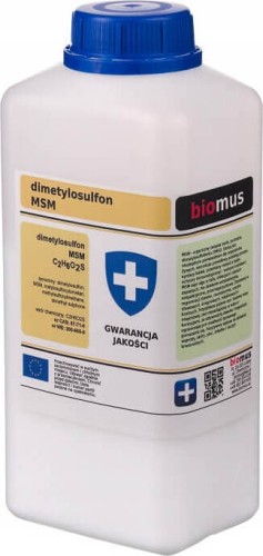 MSM Dimetylosulfon 1kg BIOMUS
