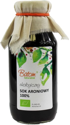 CHOKEBERRY JUICE (ARONIA) BIO 330 ml - BATOM