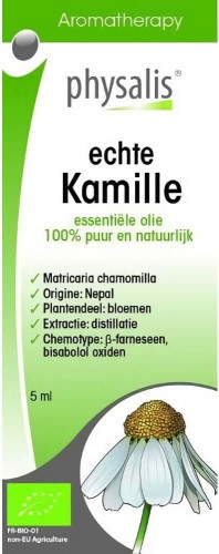 ECHTE KAMILLE ESSENTILE OLIE (KAMILLE) BIO 5 ml - PHYSALIS