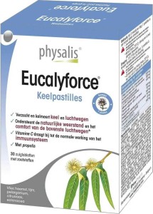 EUCALYFORCE (ASPIRATION POUR LA GORGE AVEC EUKALIPTUS) 30 PLATS - PHYSALIS