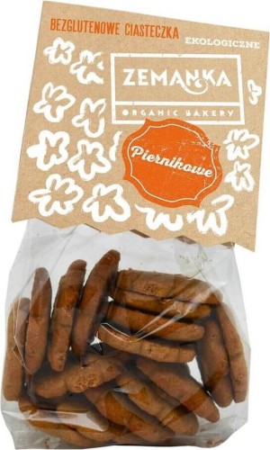 GALLETAS DE PAN DE JENGIBRE SIN GLUTEN BIO 100 g - ZEMANKA