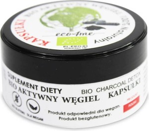 ACTIVE CHARCOAL CAPSULES BIO 30 g - ECO4ME