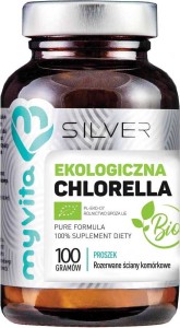 Chlorella BIO poudre 100g MyVita Silver Pure