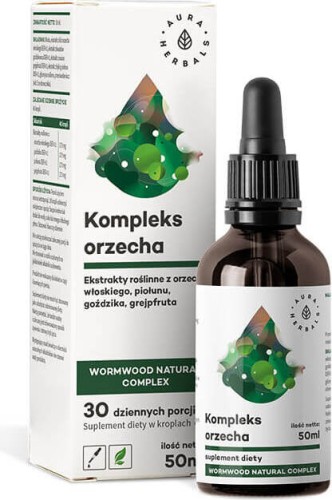 Wormwood natural complex DROPS 50 ml AURA HERBALS